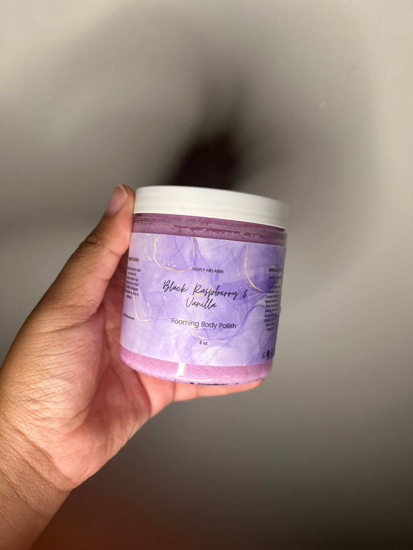 Black Raspberry & Vanilla Body Polish